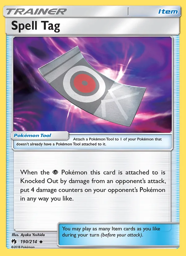 Spell Tag 190/214 Lost Thunder