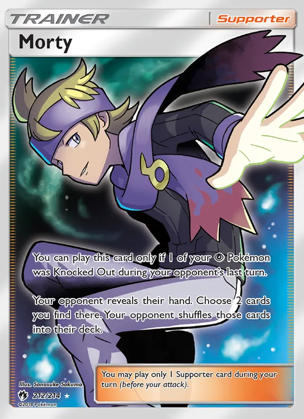 Morty 212/214 Lost Thunder