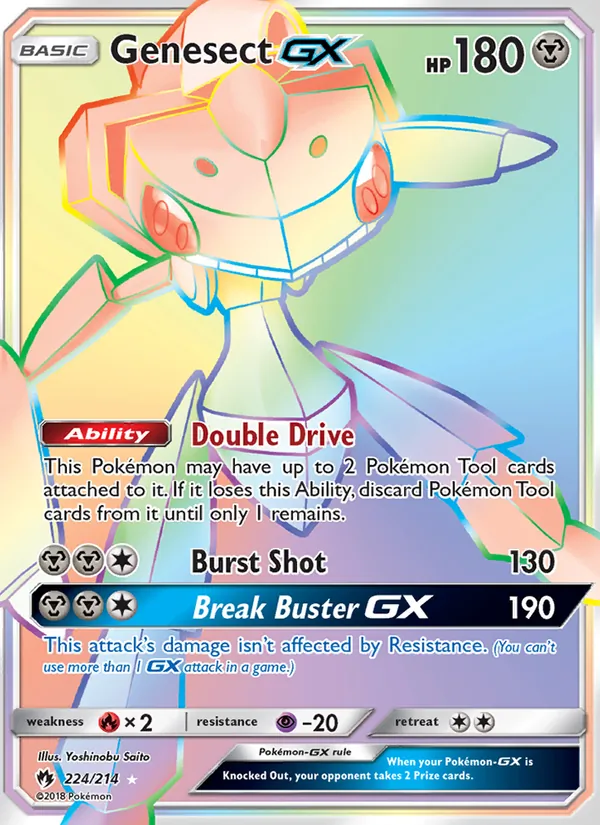 Genesect GX 224/214 Lost Thunder
