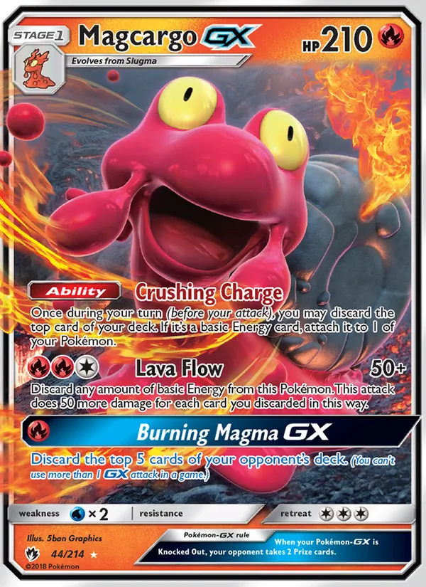 Magcargo GX 44/214 Lost Thunder