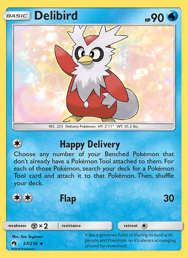 Delibird 57/214 Lost Thunder