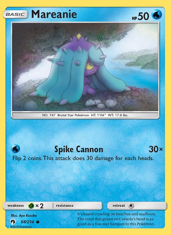 Mareanie 68/214 Lost Thunder