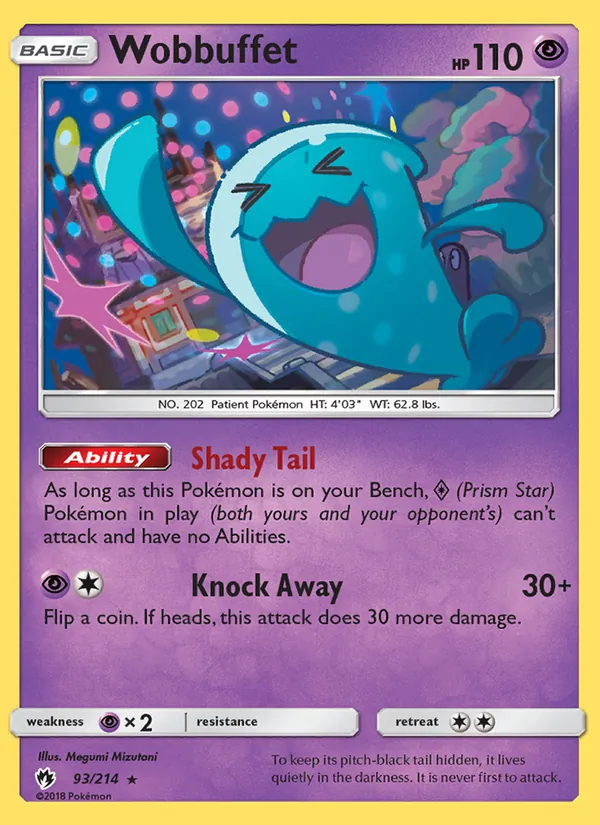 Wobbuffet 93/214 Lost Thunder