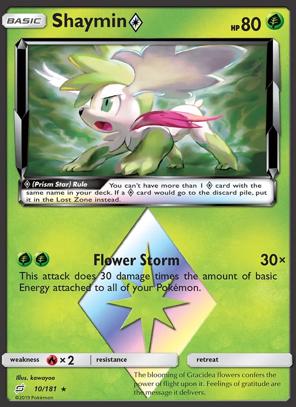 Shaymin ◇ 10/181 Team Up