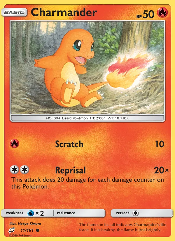 Charmander 11/181 Team Up