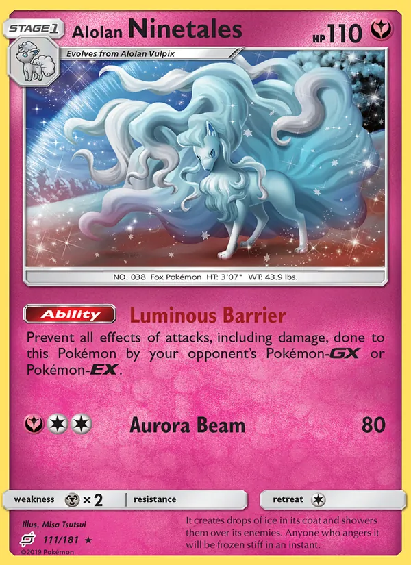 Alolan Ninetales 111/181 Team Up
