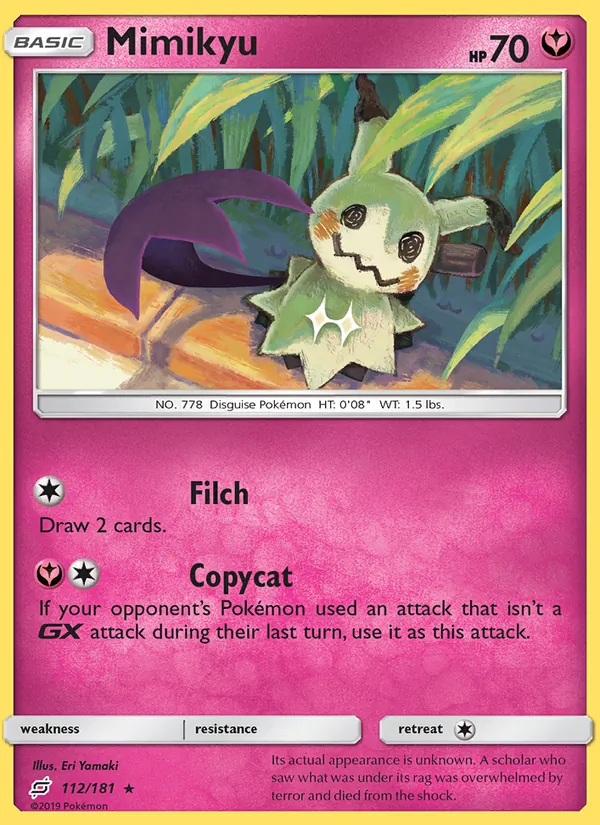 Mimikyu 112/181 Team Up