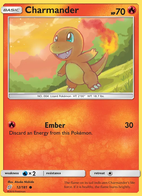 Charmander 12/181 Team Up