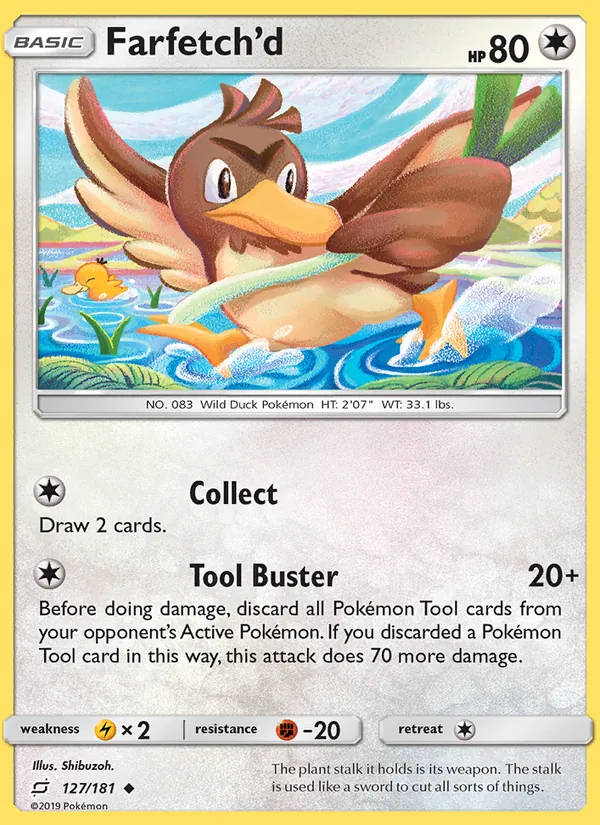 Farfetch’d 127/181 Team Up