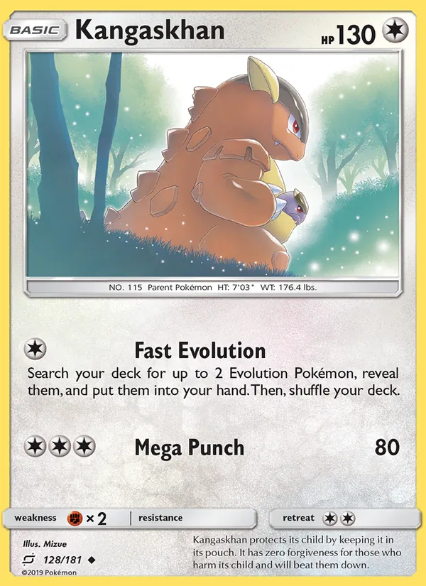 Kangaskhan 128/181 Team Up