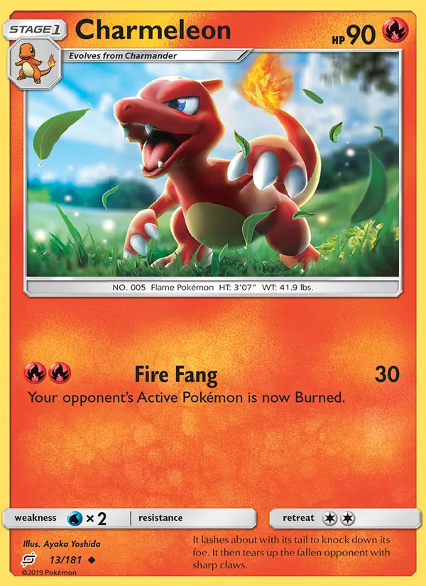 Charmeleon 13/181 Team Up