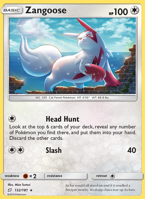 Zangoose 132/181 Team Up