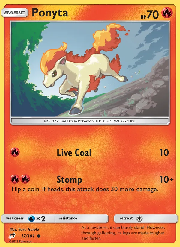 Ponyta 17/181 Team Up