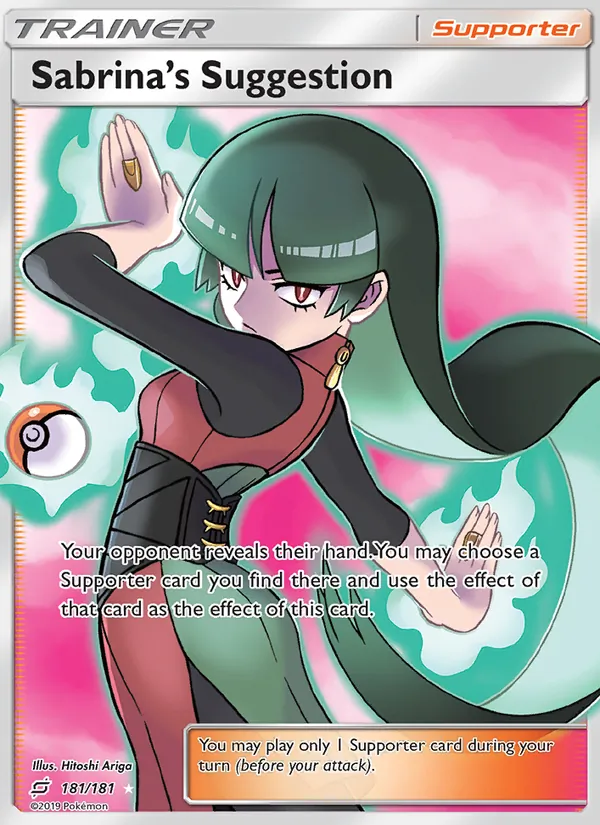 Sabrina’s Suggestion 181/181 Team Up