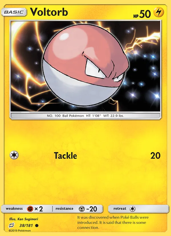 Voltorb 38/181 Team Up