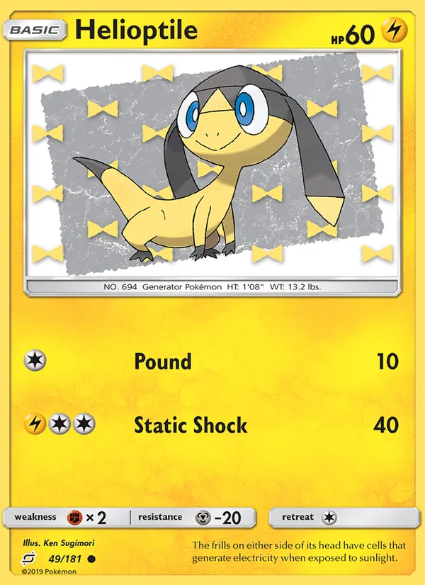 Helioptile 49/181 Team Up