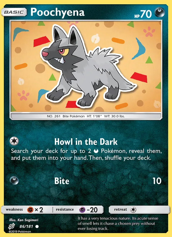Poochyena 86/181 Team Up
