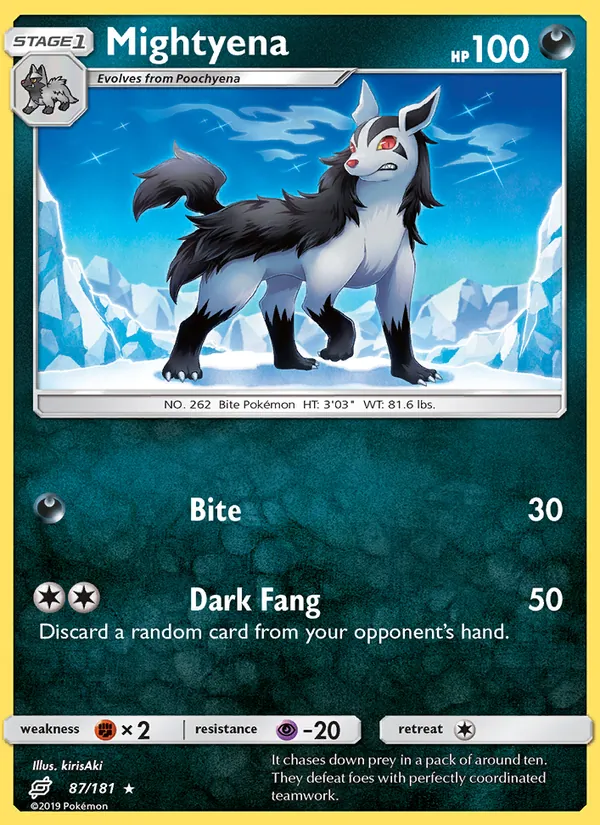 Mightyena 87/181 Team Up