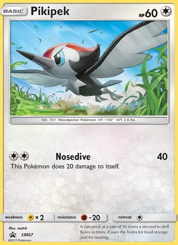 Pikipek SM07 SM Black Star Promos