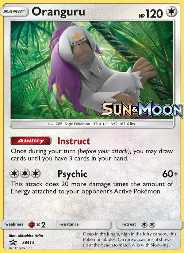 Oranguru SM13 SM Black Star Promos