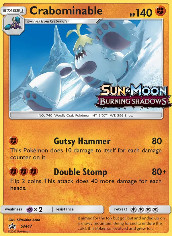 Crabominable SM47 SM Black Star Promos