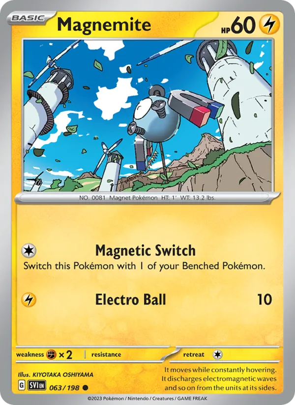 Magnemite 063/198 Scarlet & Violet