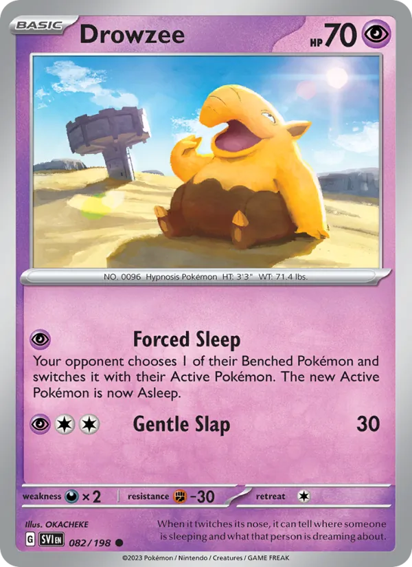 Drowzee 082/198 Scarlet & Violet