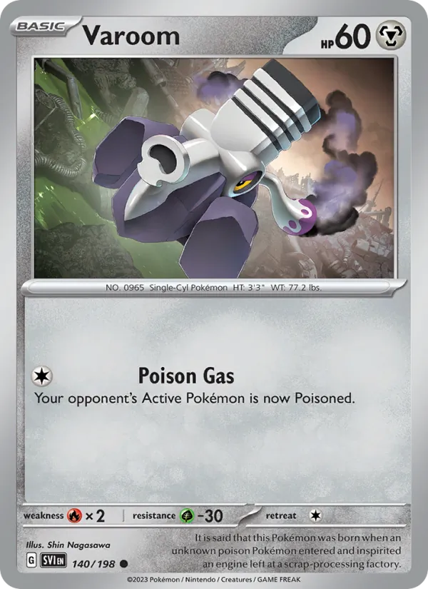 Varoom 140/198 Scarlet & Violet