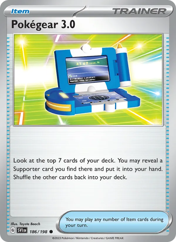 Pokégear 3.0 186/198 Scarlet & Violet