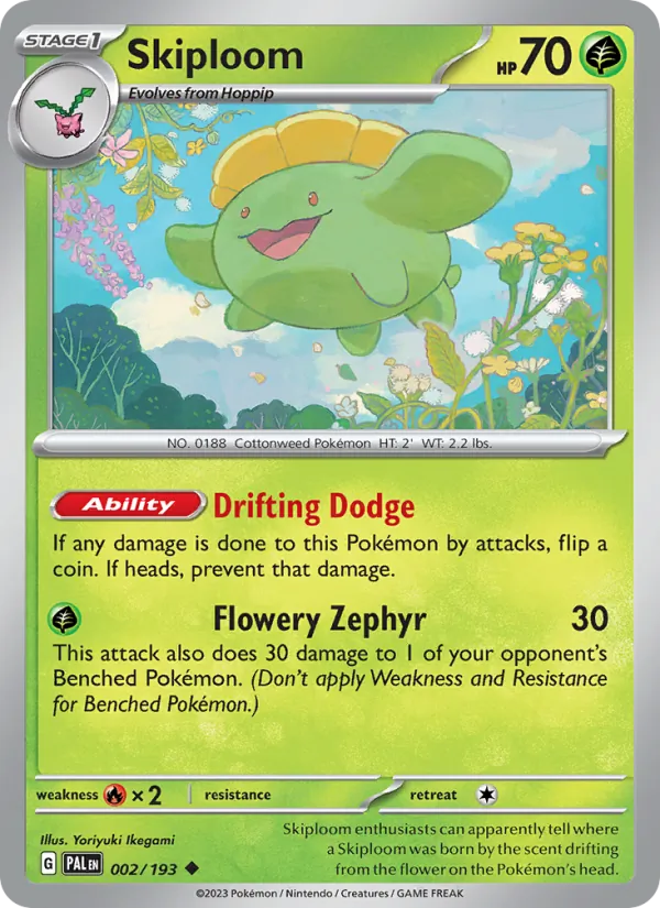 Skiploom 002/193 Paldea Evolved