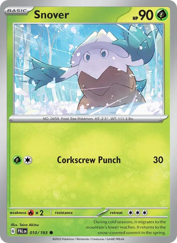 Snover 010/193 Paldea Evolved