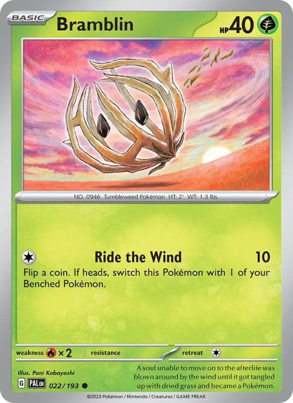 Bramblin 022/193 Paldea Evolved