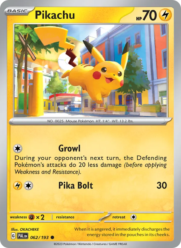 Pikachu 062/193 Paldea Evolved