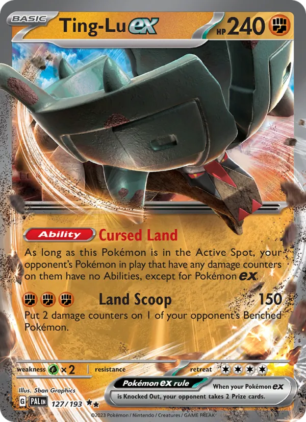 Ting-Lu ex 127/193 Paldea Evolved