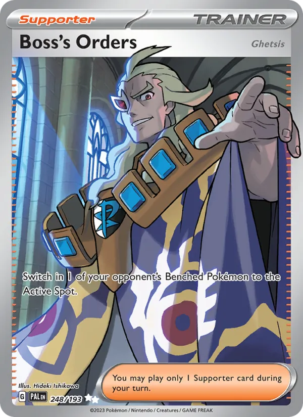 Boss's Orders 248/193 Paldea Evolved