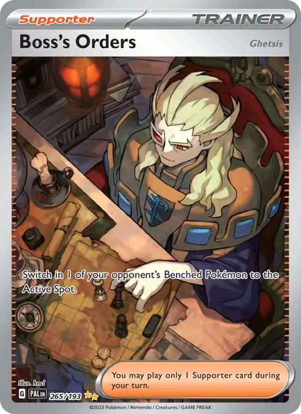 Boss's Orders 265/193 Paldea Evolved
