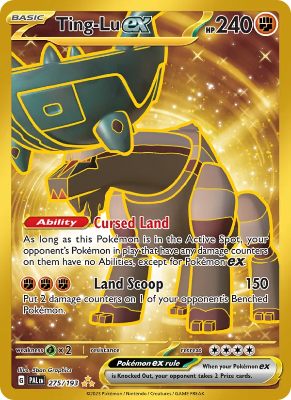Ting-Lu ex 275/193 Paldea Evolved