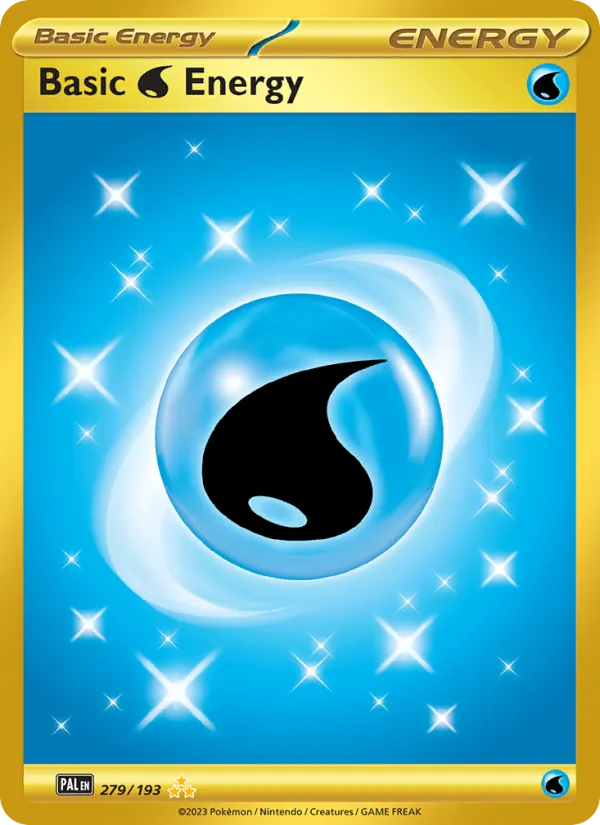 Basic Water Energy 279/193 Paldea Evolved