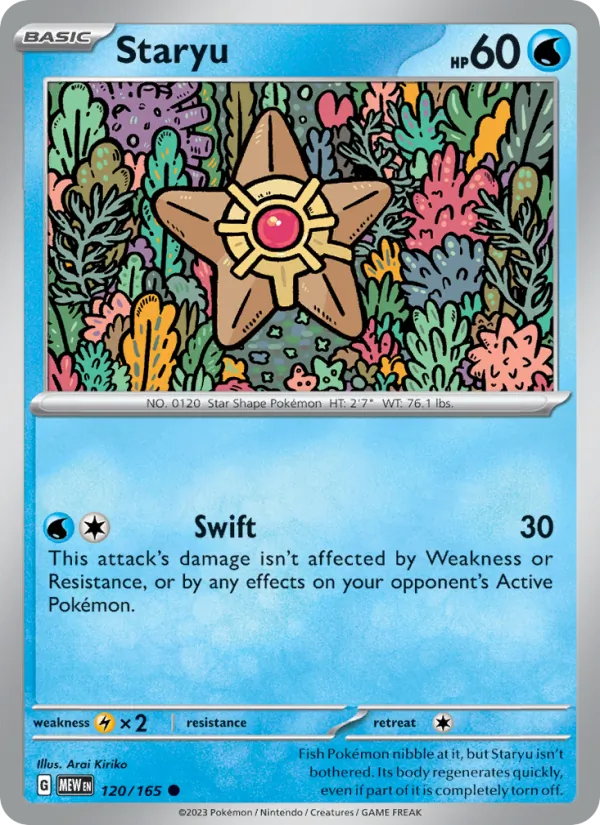 Staryu 120/165 151