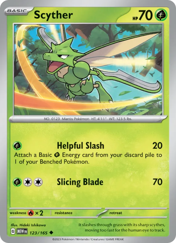 Scyther 123/165 151