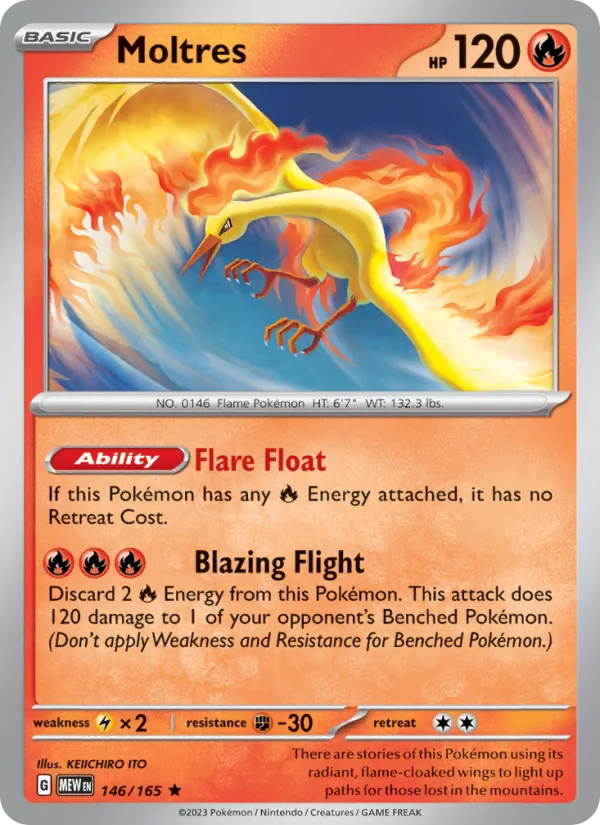 Moltres 146/165 151