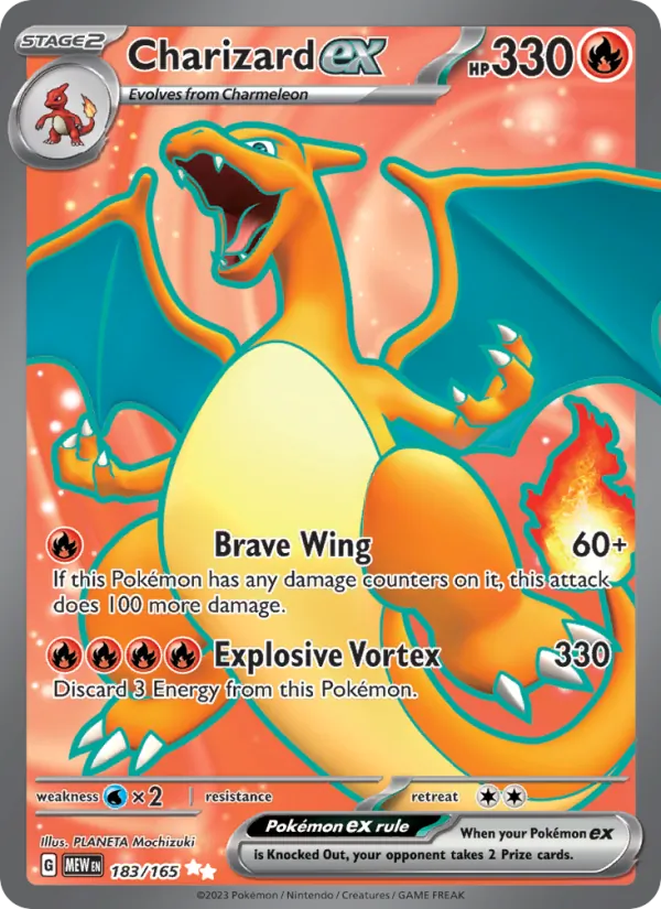 Charizard ex 183/165 151