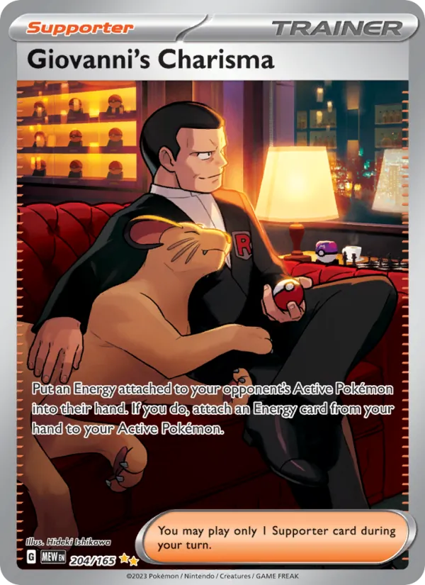 Giovanni's Charisma 204/165 151