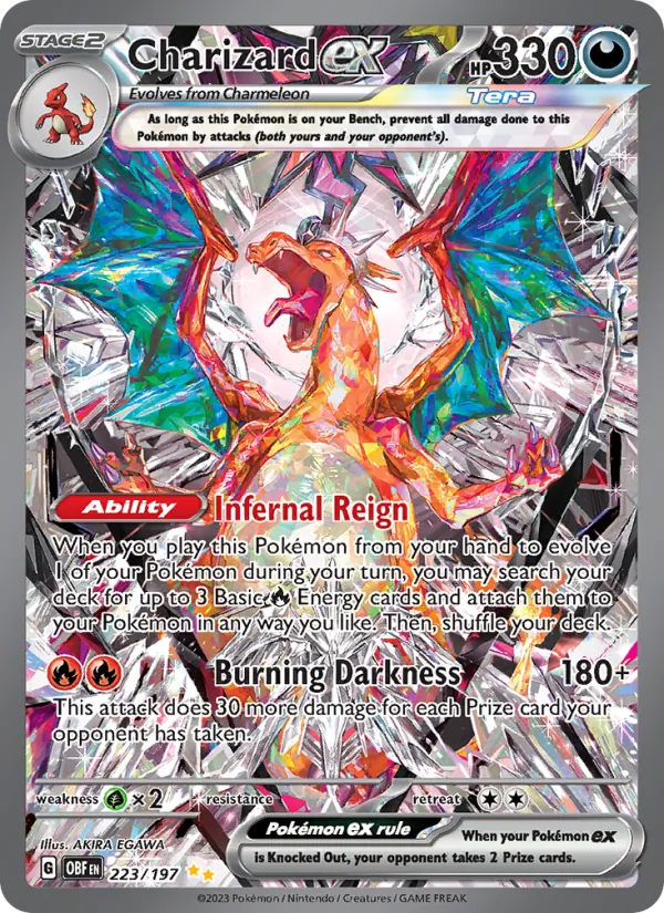 Charizard ex 223/197 Obsidian Flames