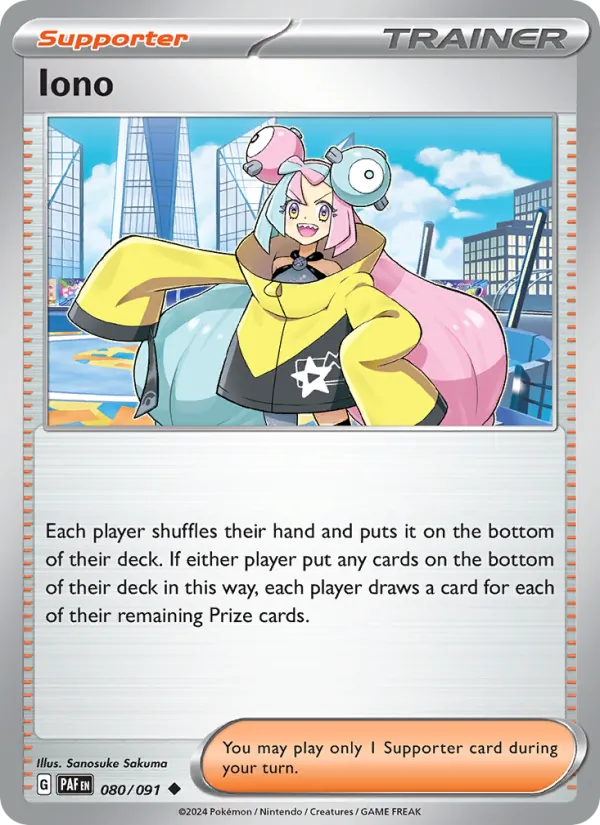 Iono 080/91 Paldean Fates