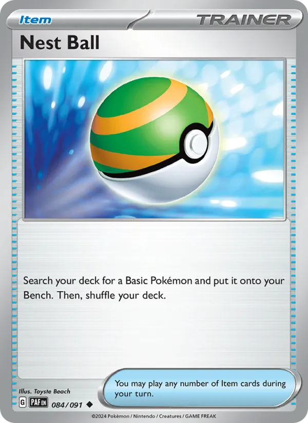 Nest Ball 084/91 Paldean Fates