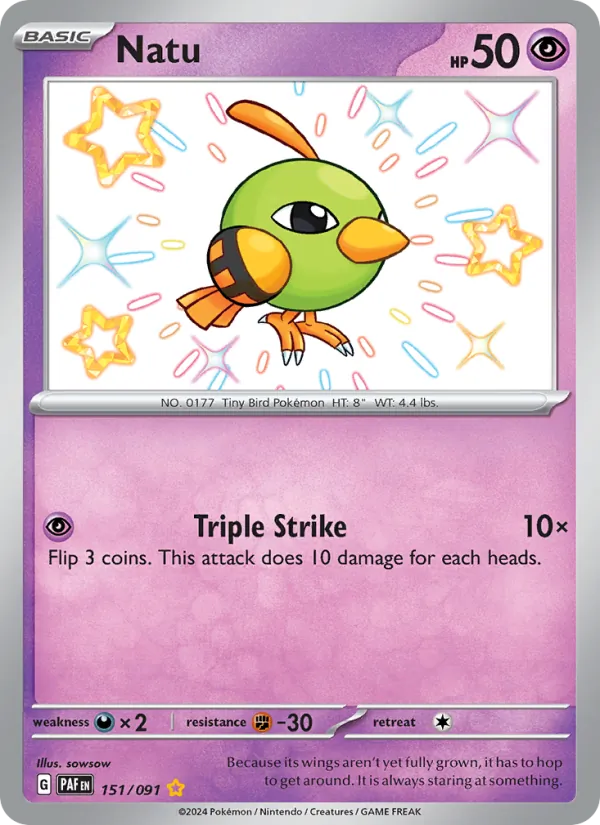 Natu 151/91 Paldean Fates
