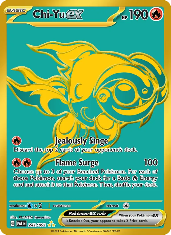 Chi-Yu ex 241/91 Paldean Fates