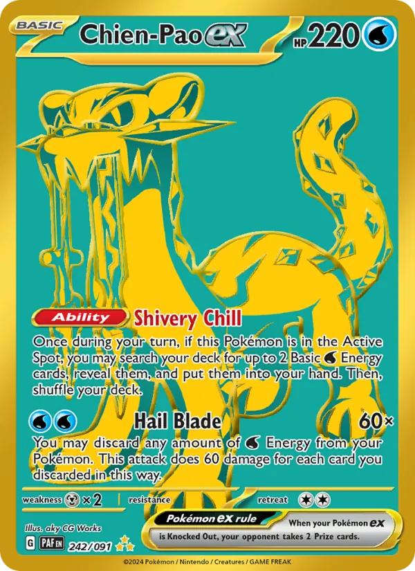 Chien-Pao ex 242/91 Paldean Fates