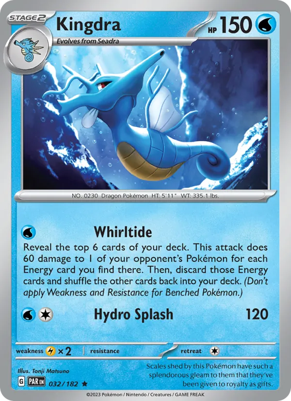 Kingdra 032/182 Paradox Rift